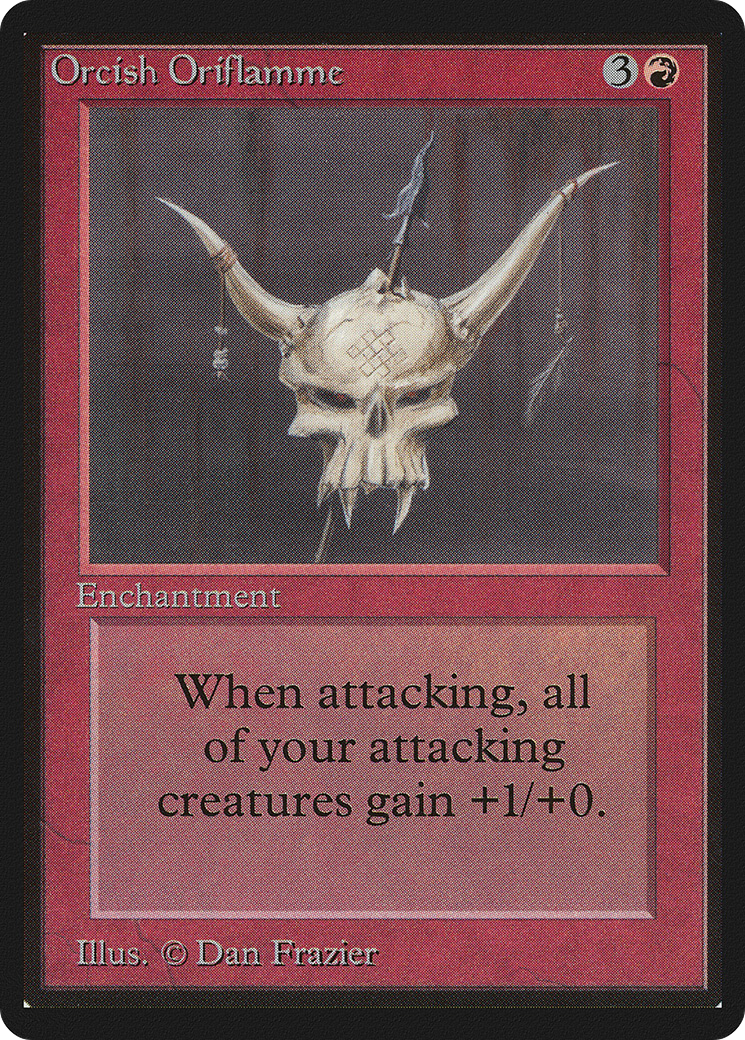 Orcish Oriflamme (LEB-) - Limited Edition Beta-1