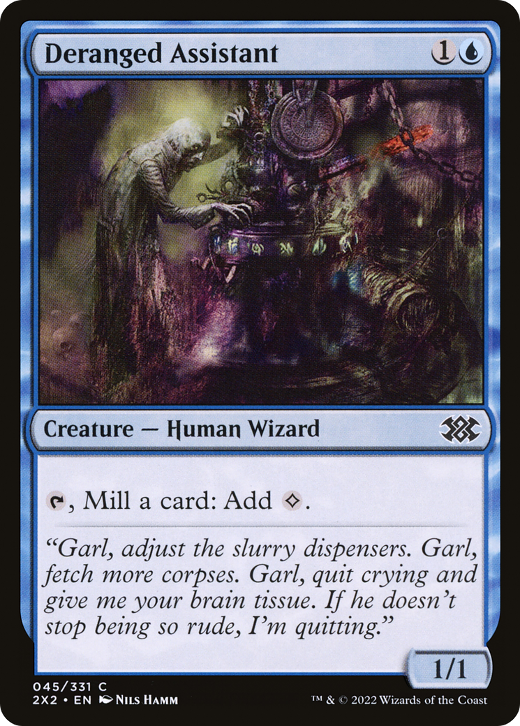 Deranged Assistant [Double Masters 2022]-1