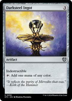 Darksteel Ingot [Outlaws of Thunder Junction Commander]-1