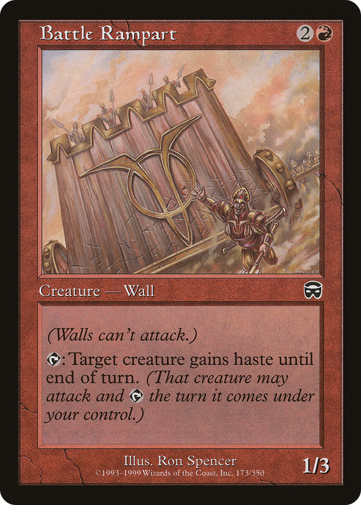 Battle Rampart [Mercadian Masques]-1