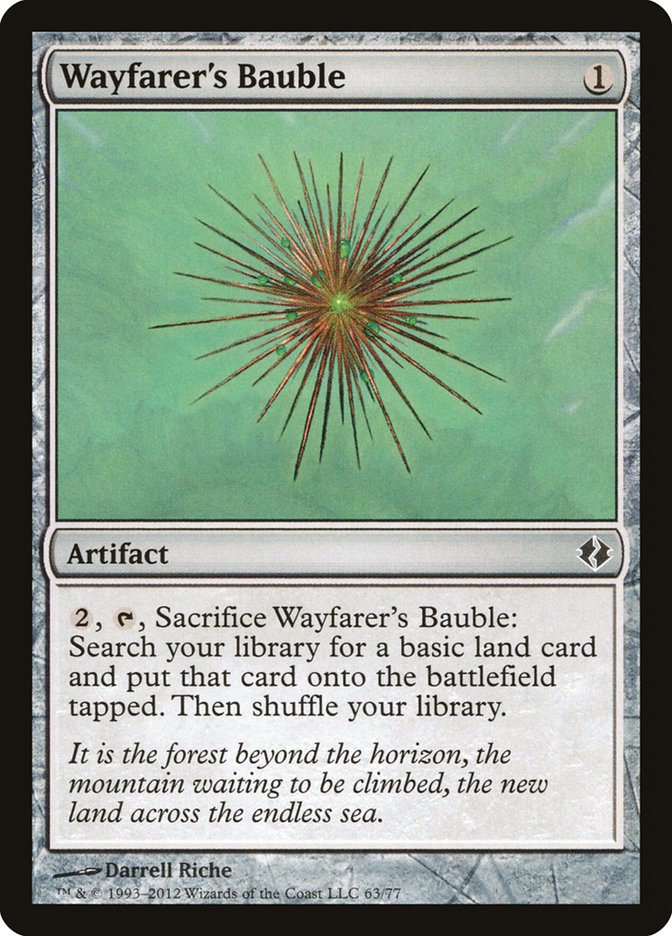Wayfarer's Bauble [Duel Decks: Venser vs. Koth]-1