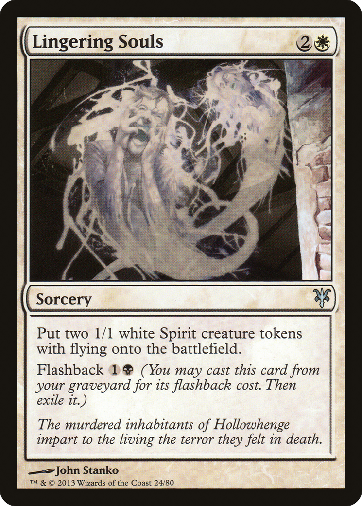 Lingering Souls [Duel Decks: Sorin vs. Tibalt]-3