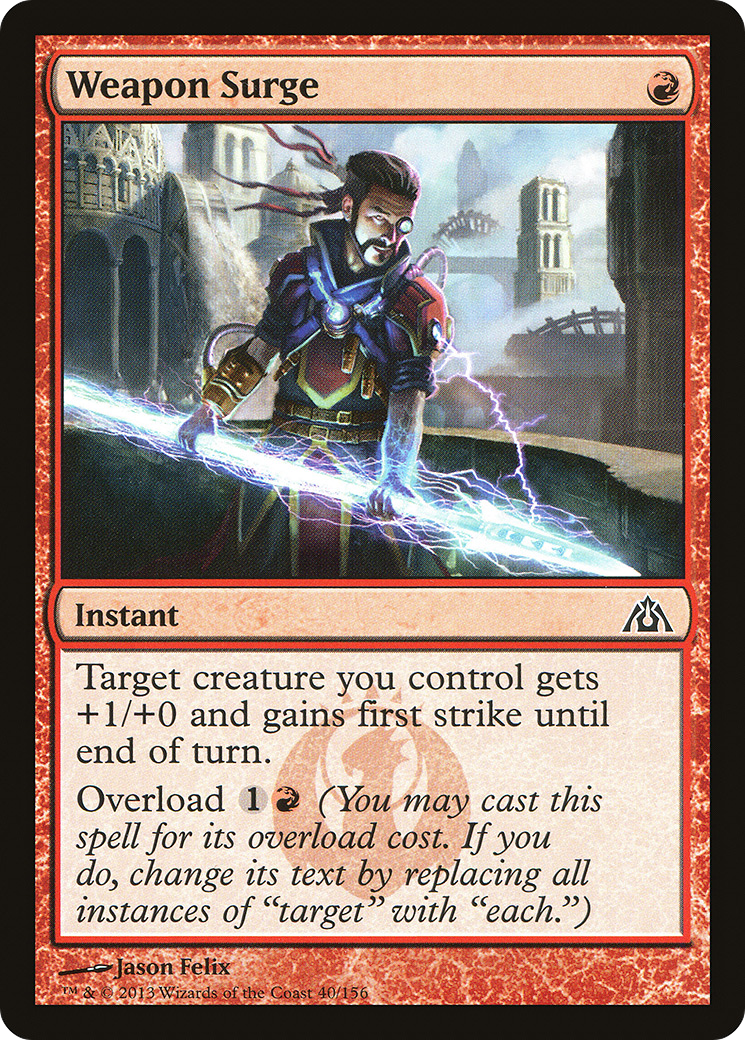 Weapon Surge (DGM-040) - Dragon's Maze-1