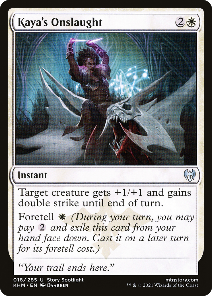 Kaya's Onslaught [Kaldheim]-1
