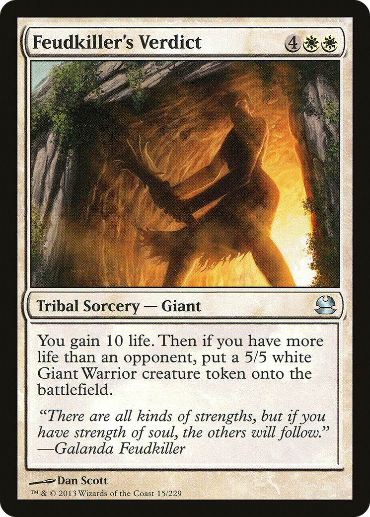 Feudkiller's Verdict [Modern Masters]-1