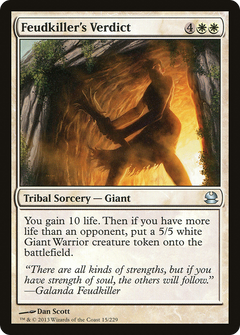 Feudkiller's Verdict [Modern Masters]-1