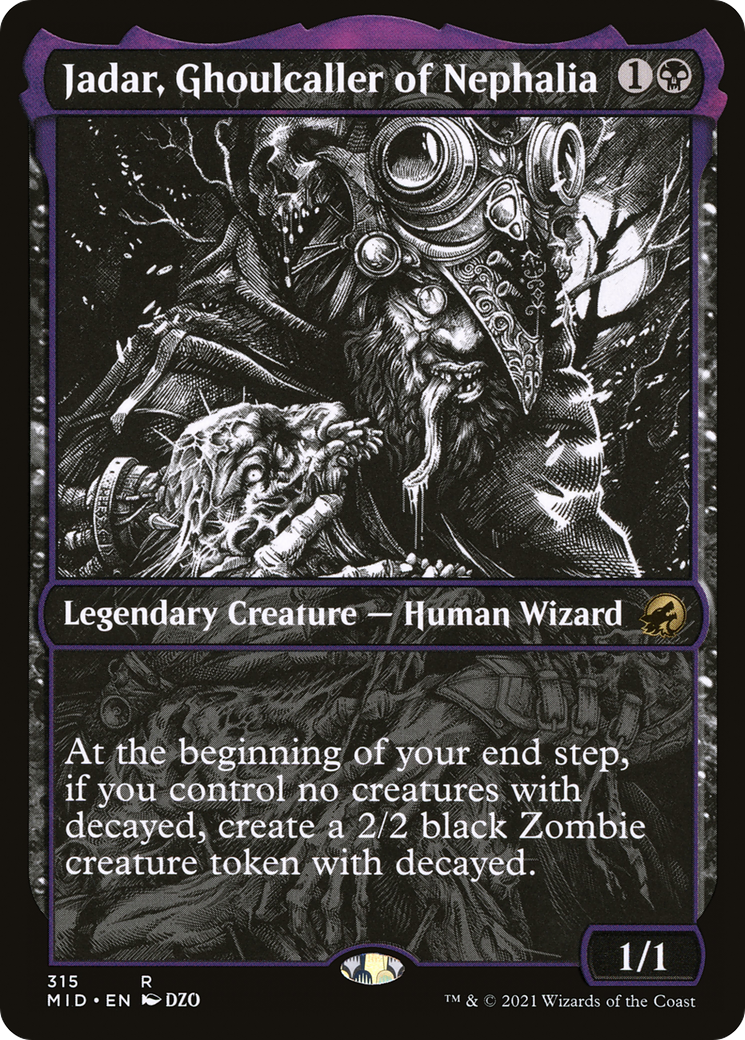 Jadar, Ghoulcaller of Nephalia (Showcase Eternal Night) [Innistrad: Midnight Hunt]-1