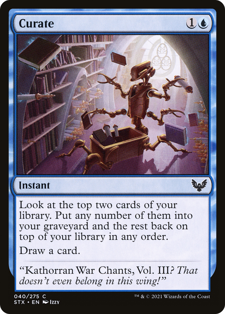 Curate [Strixhaven: School of Mages]-1