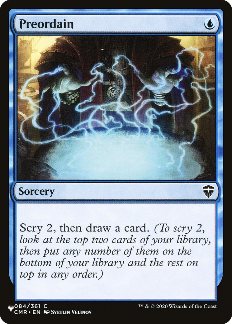 Preordain [Secret Lair: Heads I Win, Tails You Lose]-1