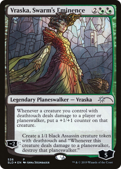 Vraska, Swarm's Eminence (Stained Glass) (SLD-536) - Secret Lair Drop Foil-1