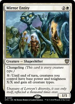Mirror Entity [Outlaws of Thunder Junction Commander]-1
