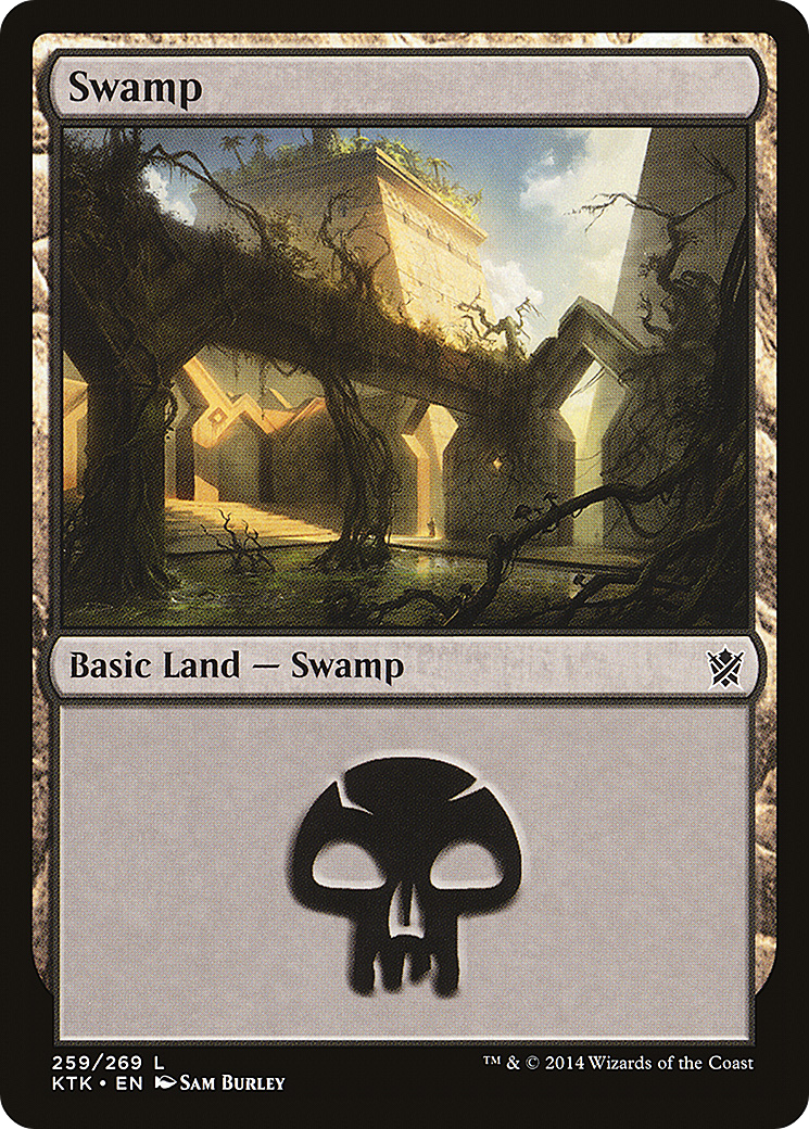Swamp (259) [Khans of Tarkir]-1
