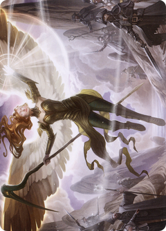 Sigarda's Splendor // Sigarda's Splendor (AMID-019) - Midnight Hunt Art Series (Borderless)-3