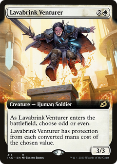 Lavabrink Venturer (Extended Art) [Ikoria: Lair of Behemoths]-1