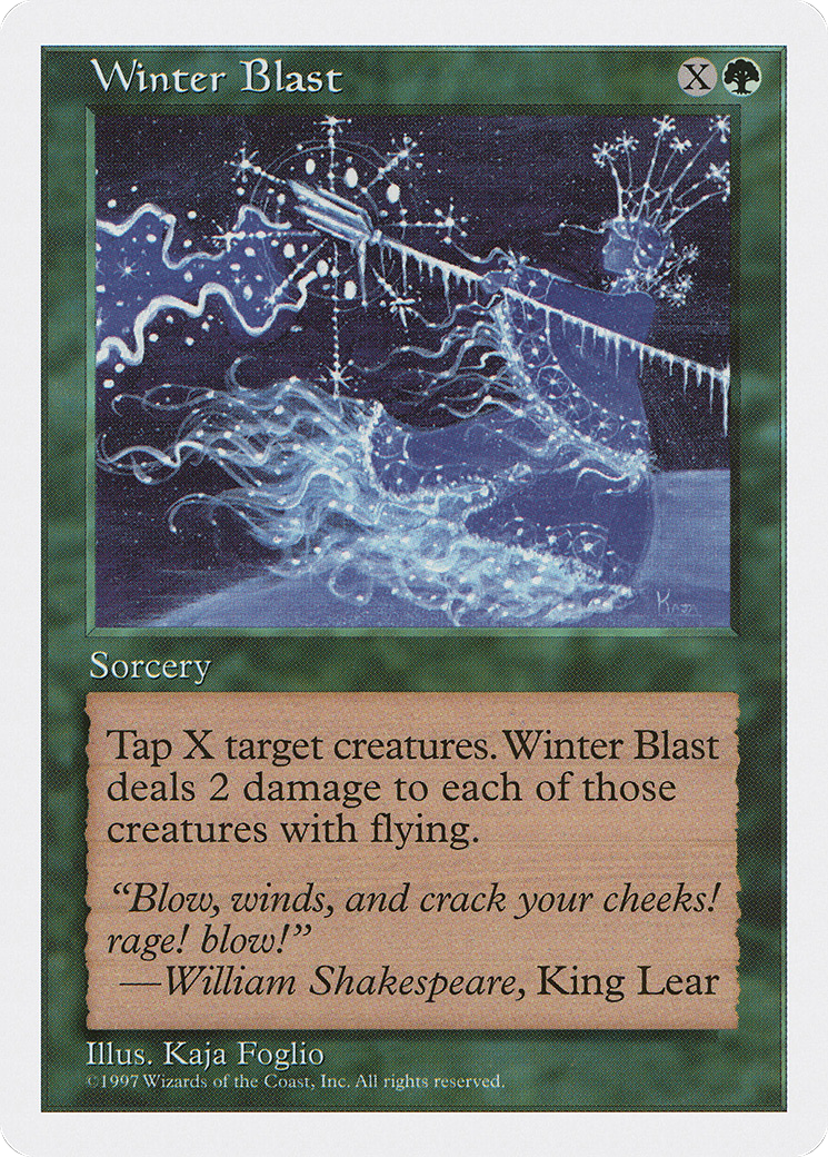 Winter Blast (5ED-) - Fifth Edition-1
