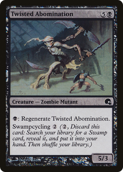 Twisted Abomination (GRV-004) - Premium Deck Series: Graveborn Foil-1