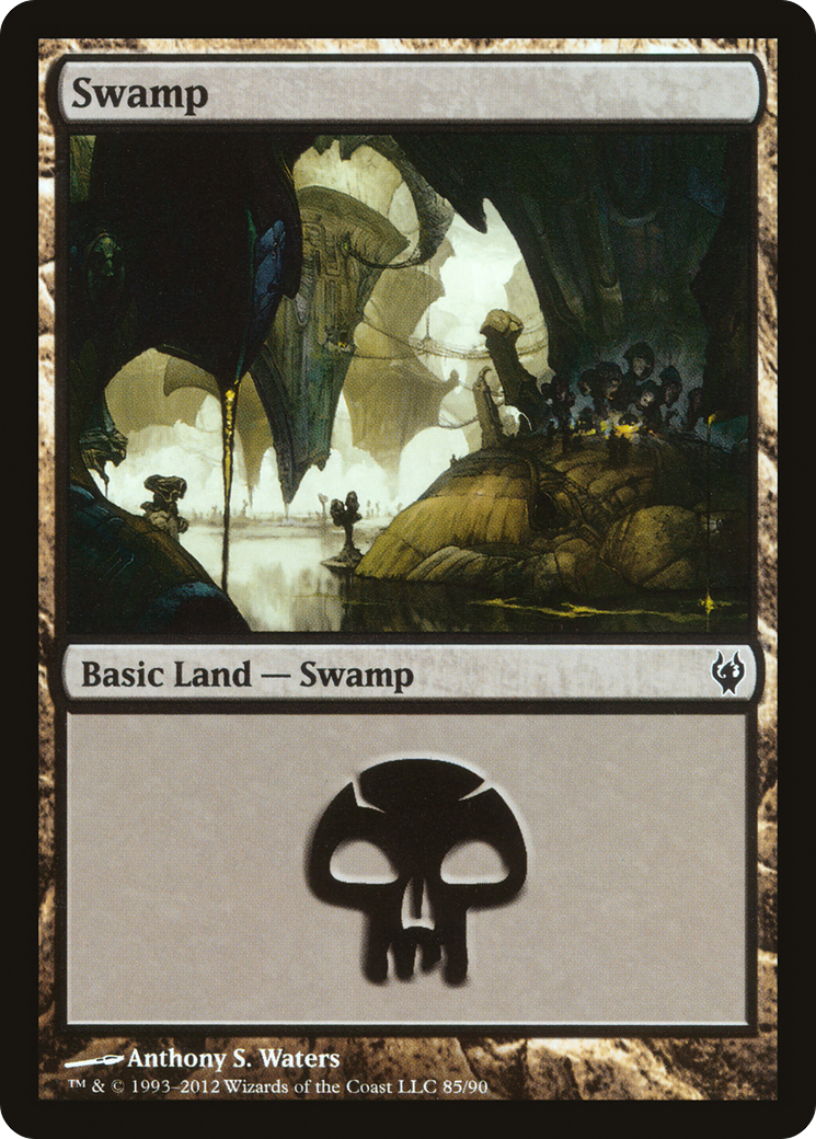 Swamp (85) [Duel Decks: Izzet vs. Golgari]-1