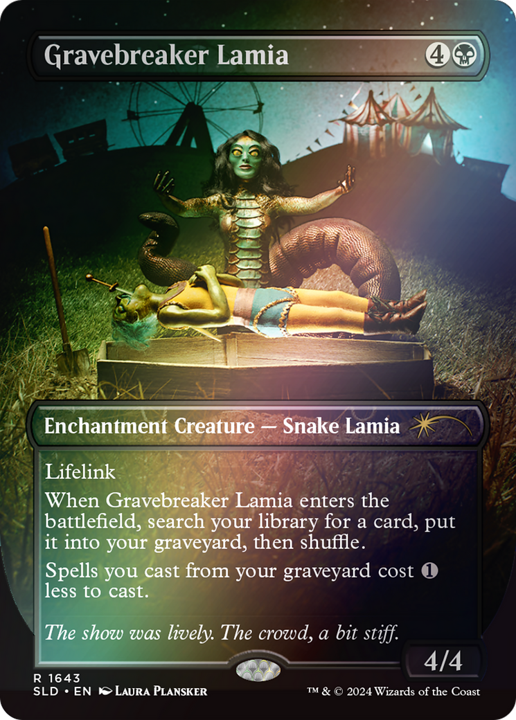 Gravebreaker Lamia (Rainbow Foil) [Secret Lair Drop Series]-1