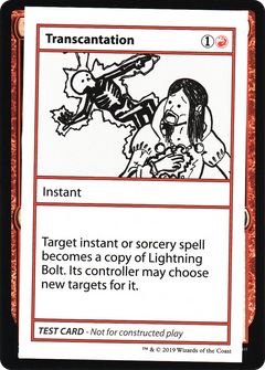 Transcantation (No PW Symbol) (CMB1-) - Mystery Booster Playtest Cards 2021-1
