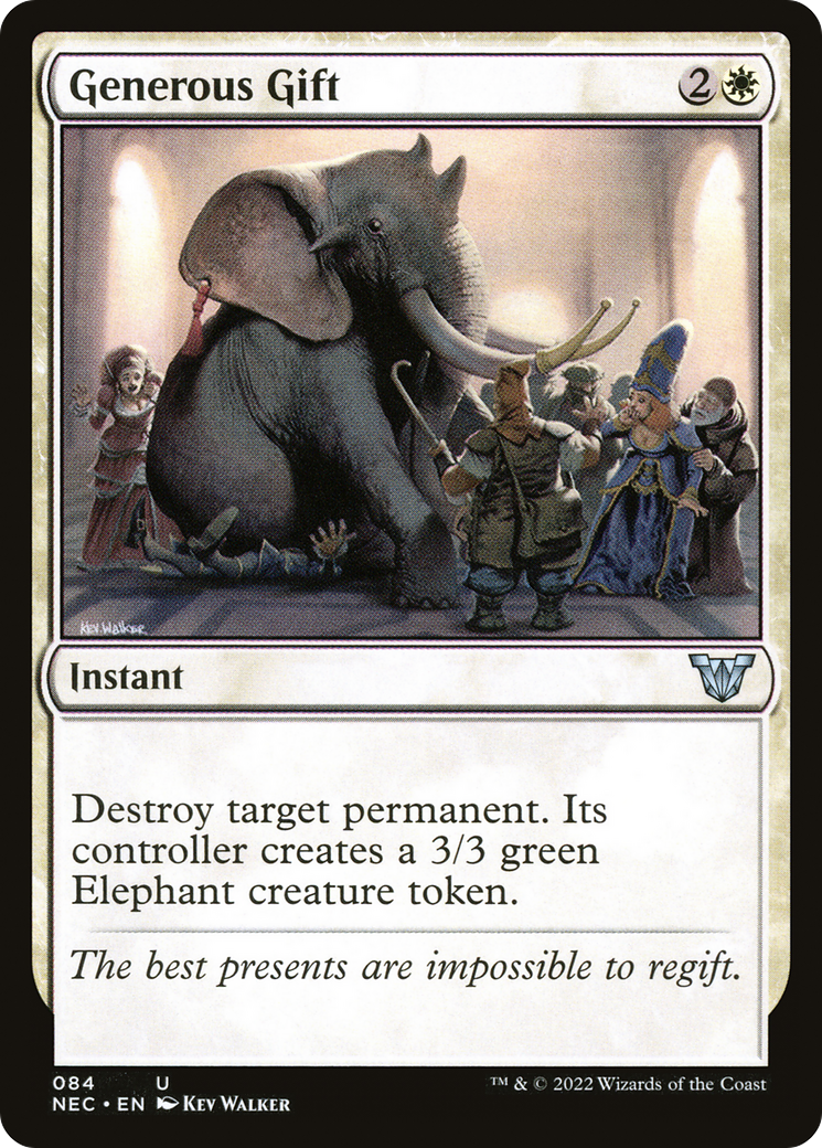Generous Gift [Kamigawa: Neon Dynasty Commander]-1