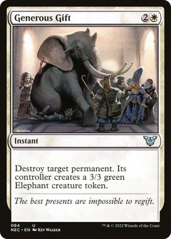 Generous Gift [Kamigawa: Neon Dynasty Commander]-1