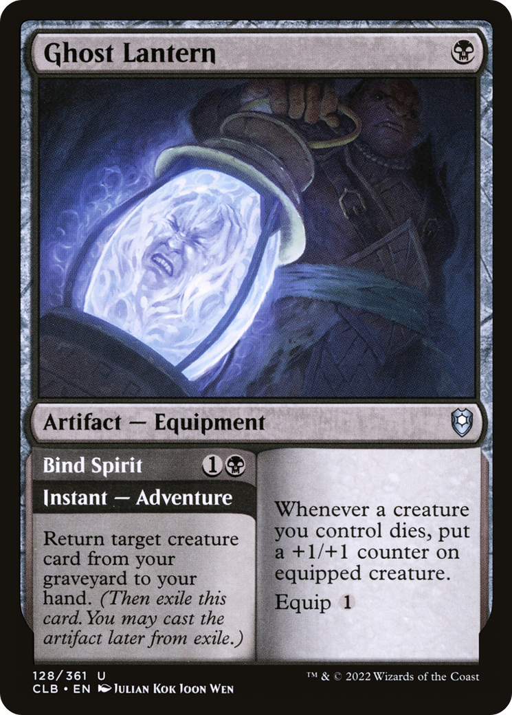 Ghost Lantern // Bind Spirit [Commander Legends: Battle for Baldur's Gate]-1