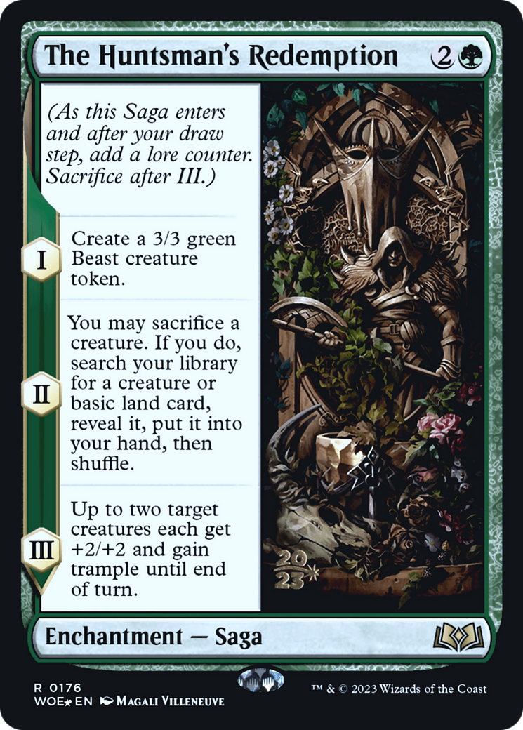 The Huntsman's Redemption [Wilds of Eldraine Prerelease Promos]-1