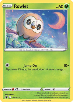 Rowlet (SWSH220) [Sword & Shield: Black Star Promos]-1