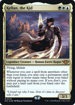 Kellan, the Kid [Outlaws of Thunder Junction Prerelease Promos]-1