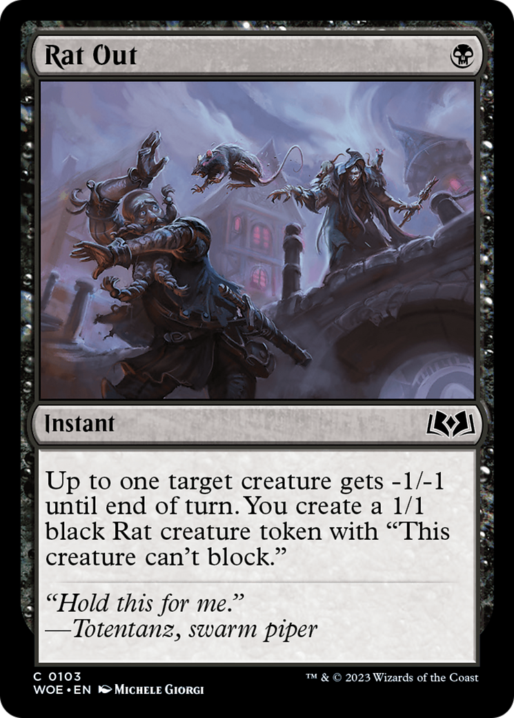 Rat Out [Wilds of Eldraine]-1