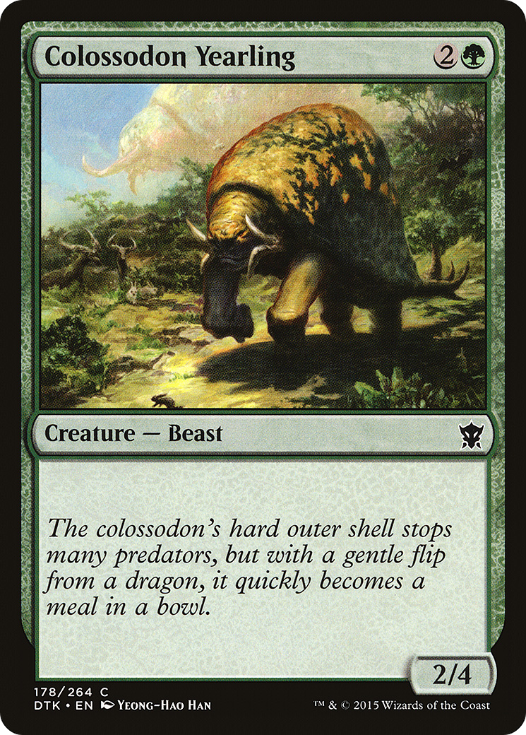 Colossodon Yearling [Dragons of Tarkir]-1