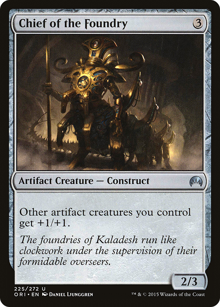 Chief of the Foundry [Magic Origins]-1