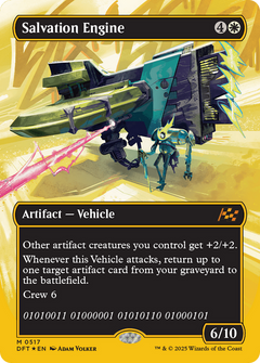 Salvation Engine (Borderless) (First-Place Foil) [Aetherdrift]-1