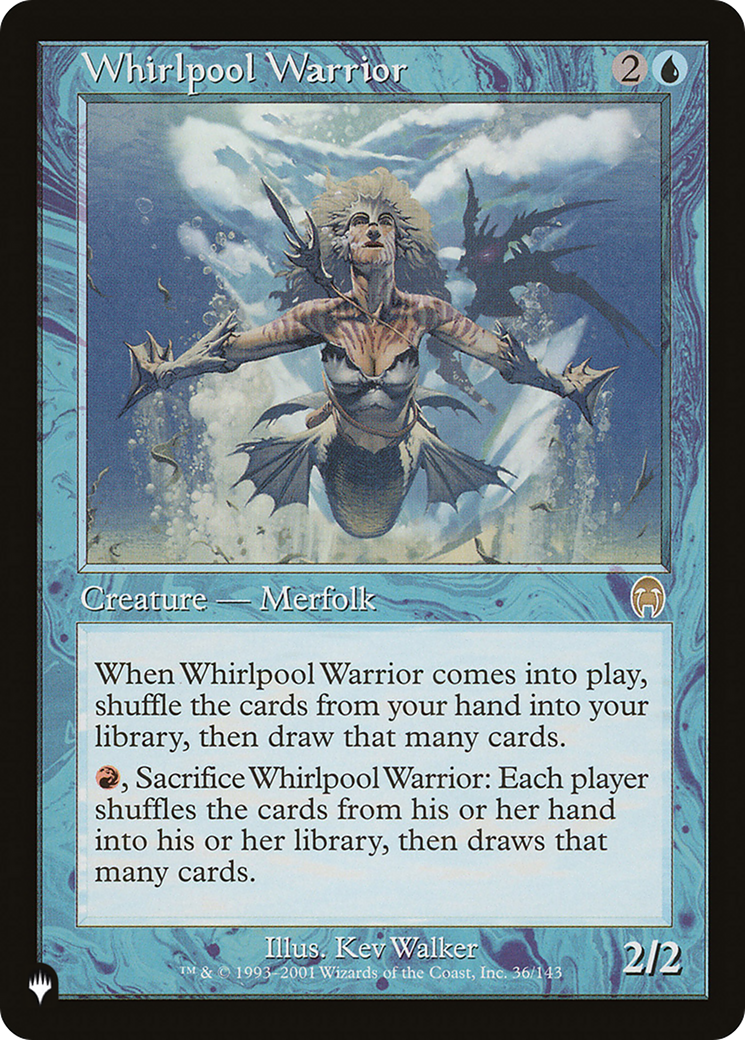 Whirlpool Warrior (LIST-36/143) - The List-1
