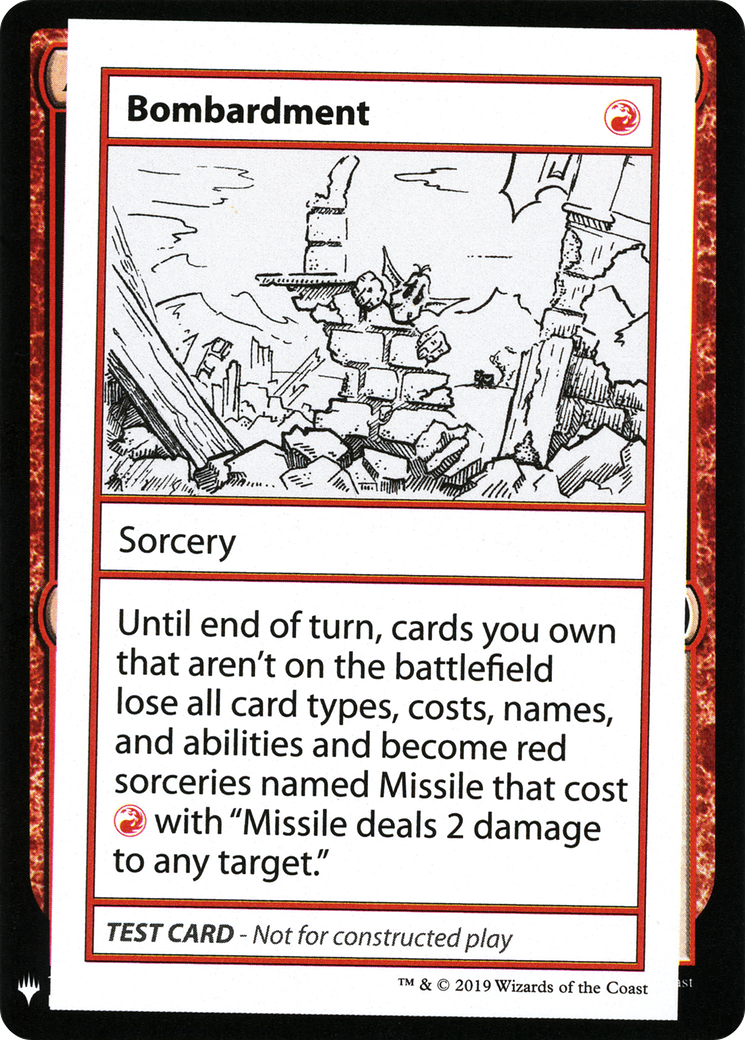 Bombardment [Mystery Booster Playtest Cards]-1