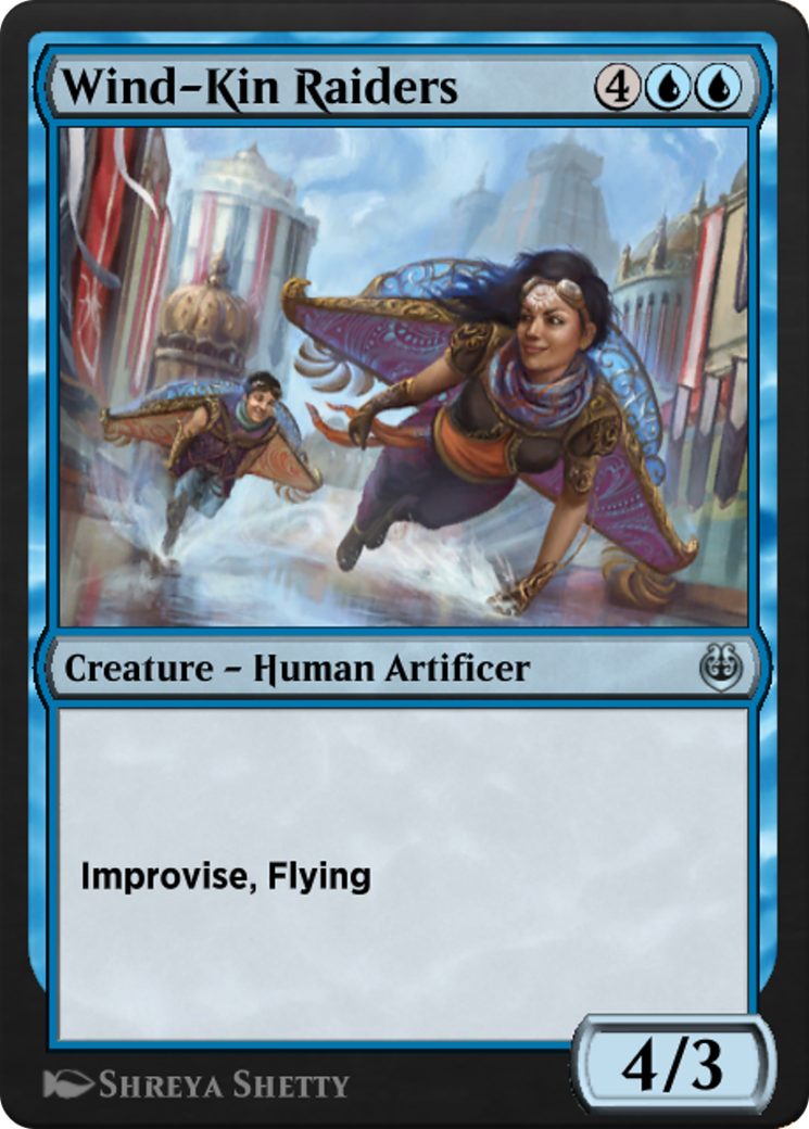 Wind-Kin Raiders (KLR-074) - Kaladesh Remastered-1