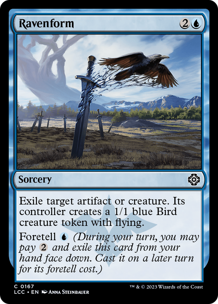 Ravenform [The Lost Caverns of Ixalan Commander]-1
