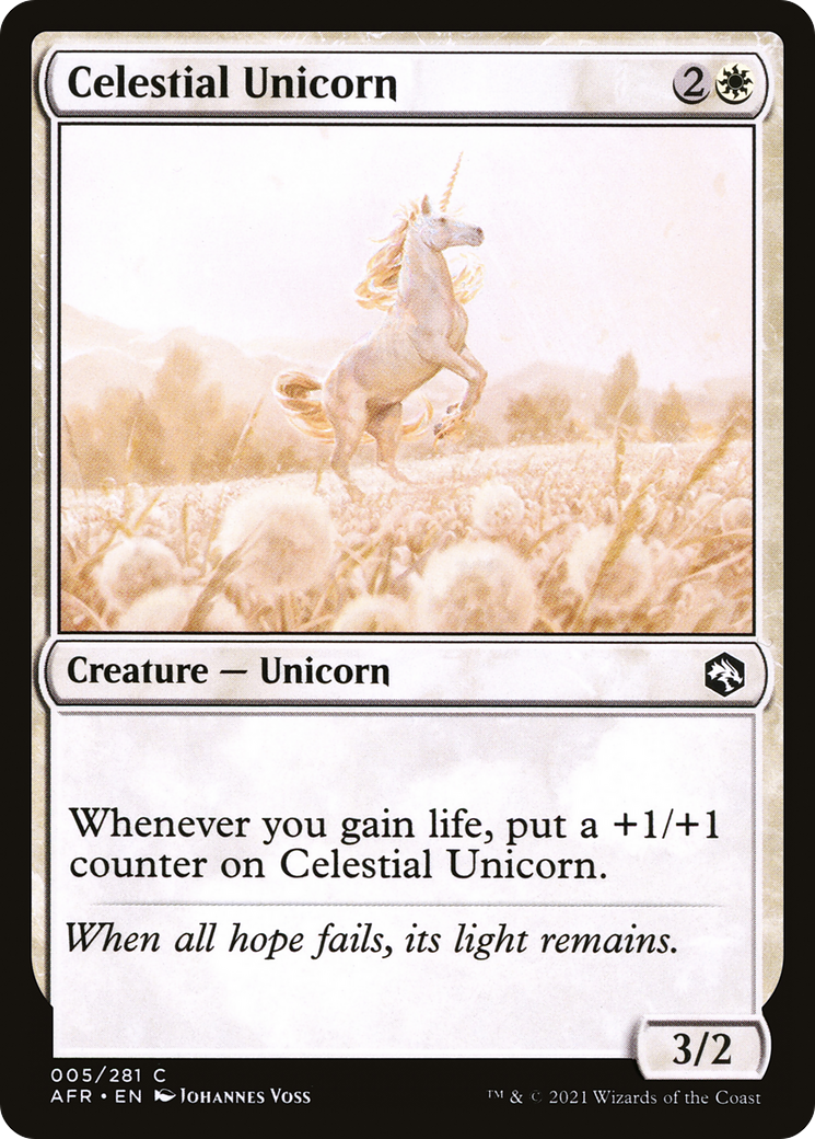 Celestial Unicorn [Dungeons & Dragons: Adventures in the Forgotten Realms]-1