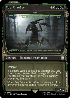 Fog Crawler - Vigor (Showcase) (Surge Foil) [Fallout]-1