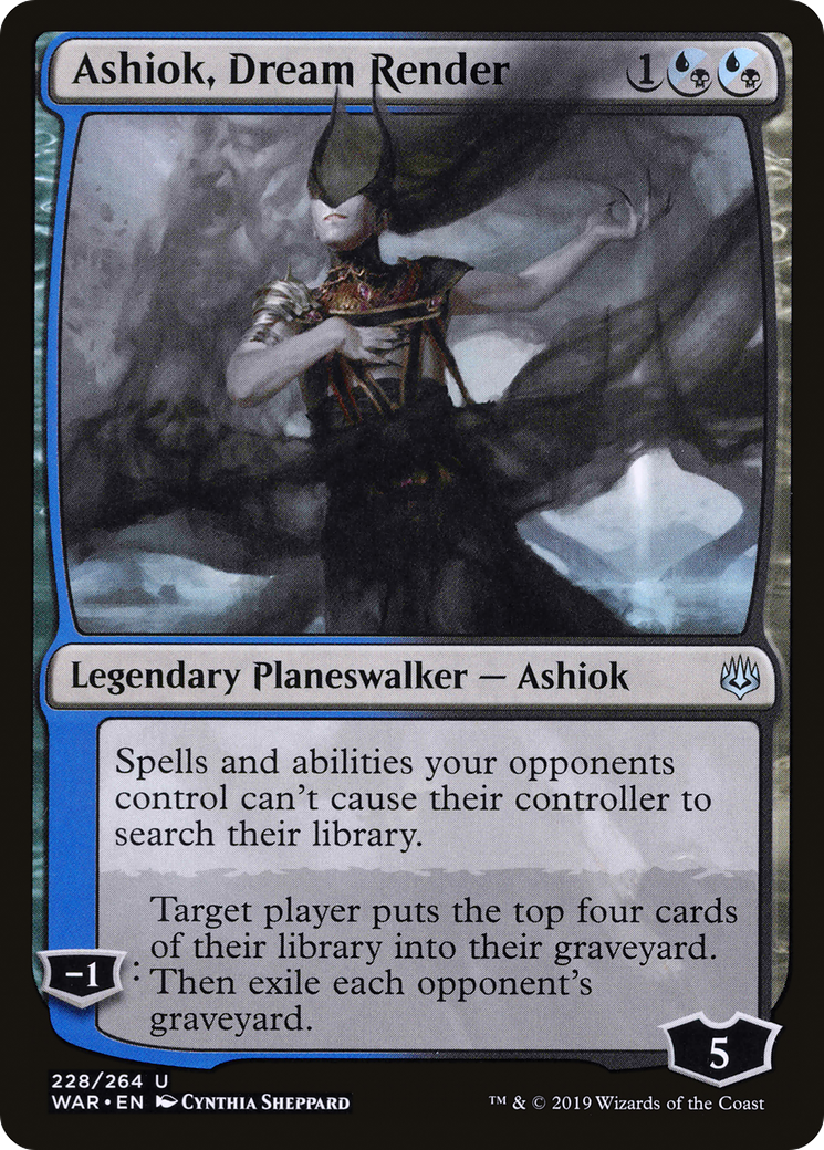 Ashiok, Dream Render [War of the Spark]-1
