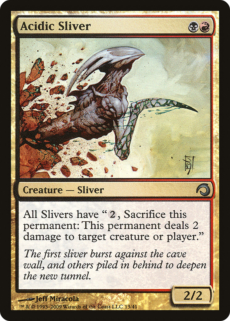 Acidic Sliver [Premium Deck Series: Slivers]-1