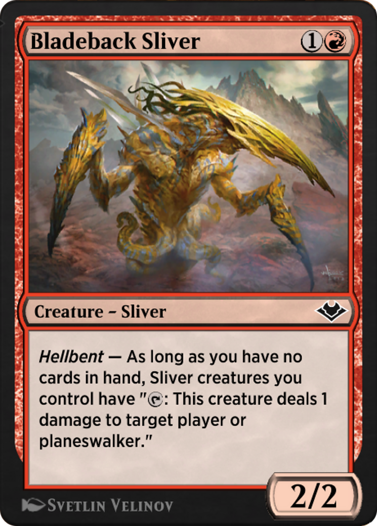 Bladeback Sliver (J21-417) - Jumpstart: Historic Horizons-1