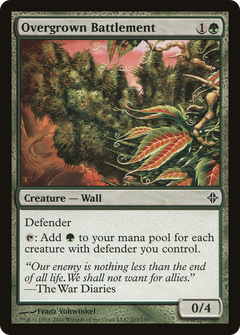 Overgrown Battlement [Rise of the Eldrazi]-1