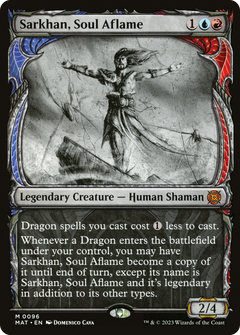 Sarkhan, Soul Aflame (Showcase) [March of the Machine: The Aftermath]-1