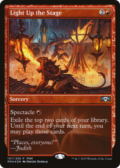 Light Up the Stage (FNM) [Ravnica Allegiance Promos]-1