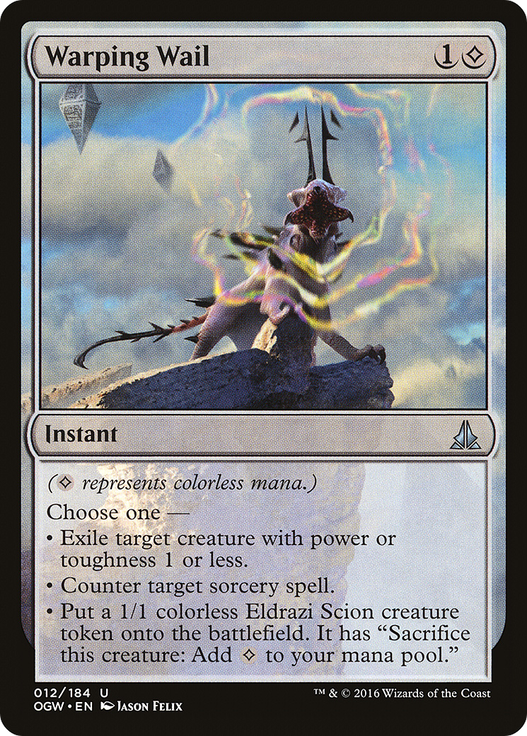 Warping Wail (OGW-012) - Oath of the Gatewatch-1