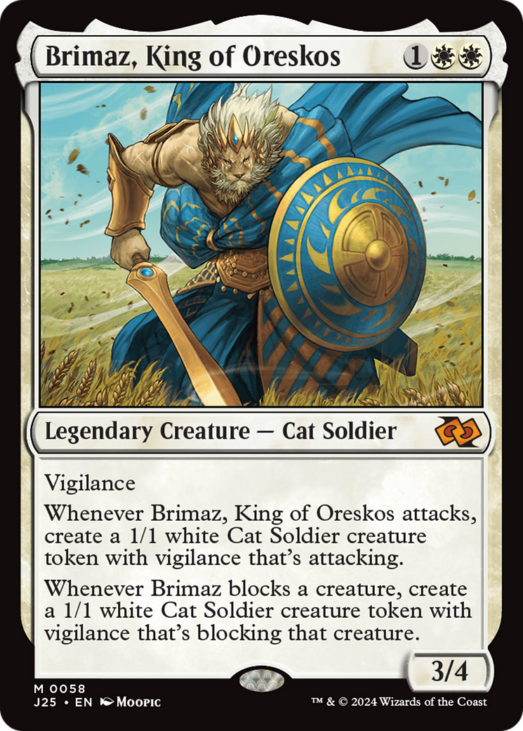 Brimaz, King of Oreskos (Anime) [Foundations Jumpstart]-1