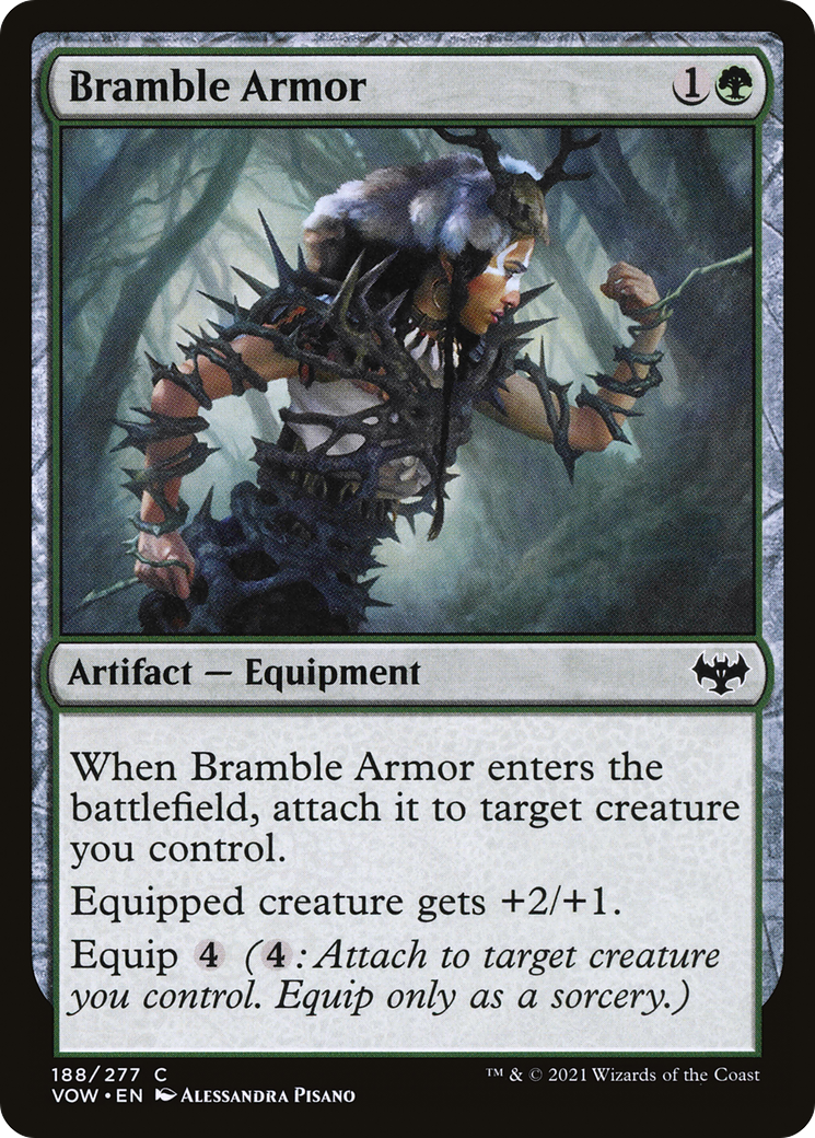 Bramble Armor [Innistrad: Crimson Vow]-1