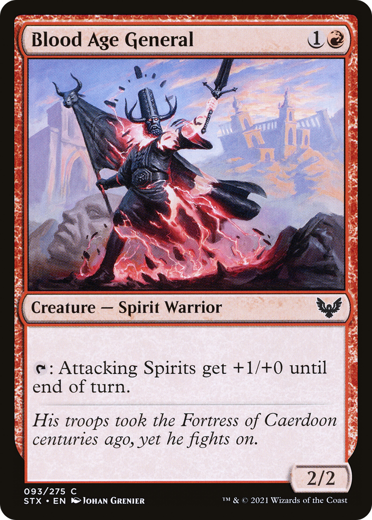 Blood Age General [Strixhaven: School of Mages]-1