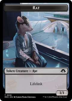 Rat (TMH3-019) - Modern Horizons 3 Tokens-1